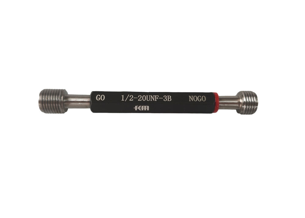 1/2-20 UNF-3B Plug Thread Gauge with Go/No Go Type For Thread Measurement and Verification Instruments