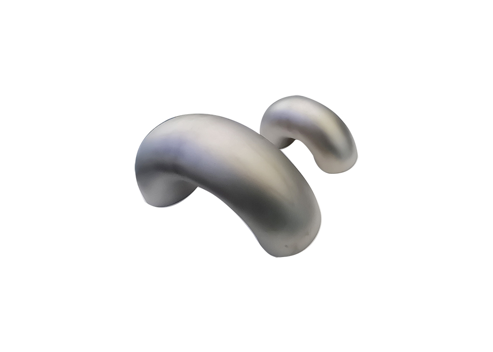 OEM Titanium Welding Pipe Fitting Titanium Long Radius 180 Degree ElbowConnection