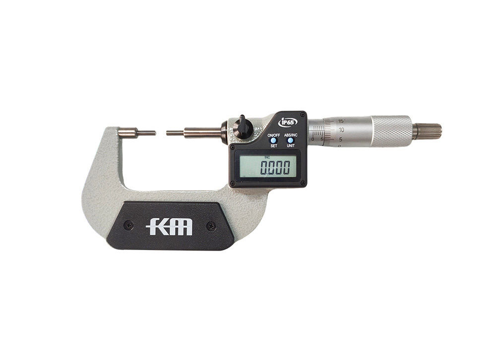Electronic Spline Micrometer with IP65 Protection Degree for Excellent Resistance Waster and Dust