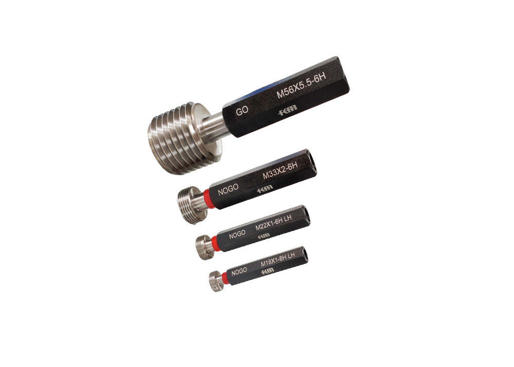 M56x5.5-6H Metric Plug Gauge With GO Types Threaded Inspection Tool