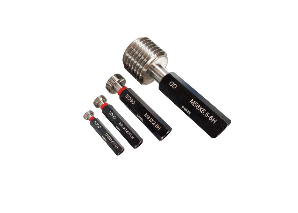 M56x5.5-6H Metric Plug Gauge With GO Types Threaded Inspection Tool
