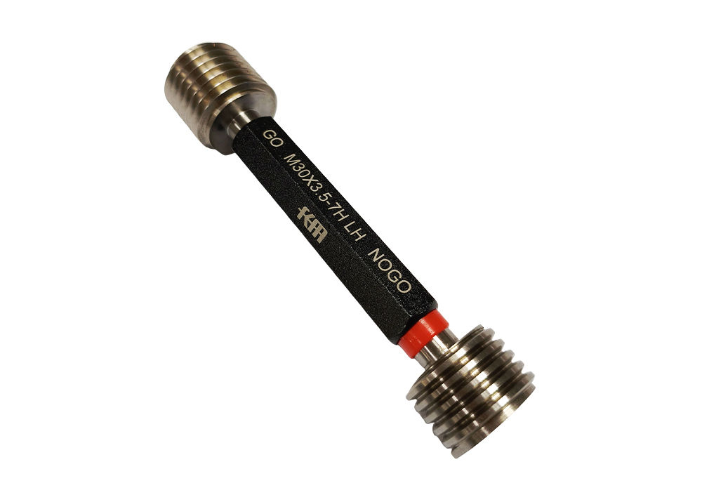 M30X3.5-7H GO and NOGO Metric Thread Plug Gauge for Electronic Processing