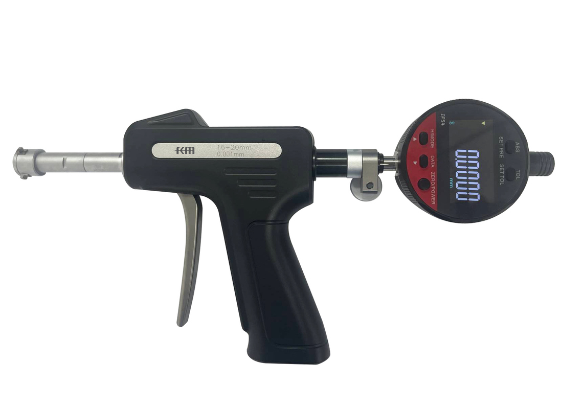 Internal Groove Three-Point Micrometer Pistol Grip for Easy Handling Precision Bore Measurement Tool