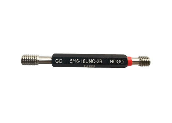 UNC Plug Gauge 5/16-18 Go และ NoGo พร้อมหนังสือรับรองการปรับขนาด