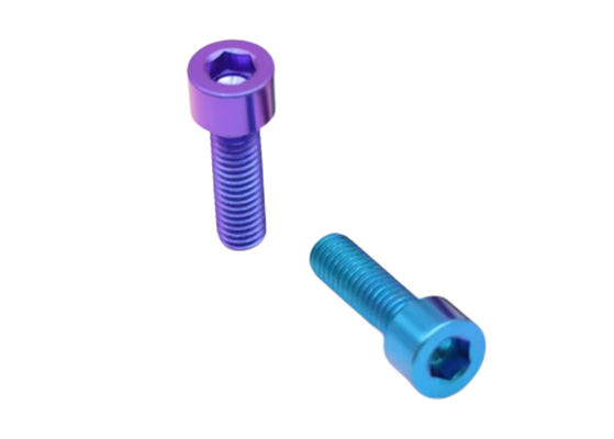 DIN 912 M6 M8 Hex Socket Titanium Bolts เครื่องเชื่อมสําหรับความต้องการอุตสาหกรรม