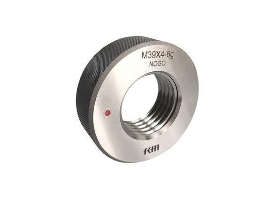 วงแหวนเมทริกความแม่นยําและสปั๊กวัดเส้นใยสําหรับเส้นใย M39x4 6G NO GO พร้อมหนังสือรับรองการปรับขนาด